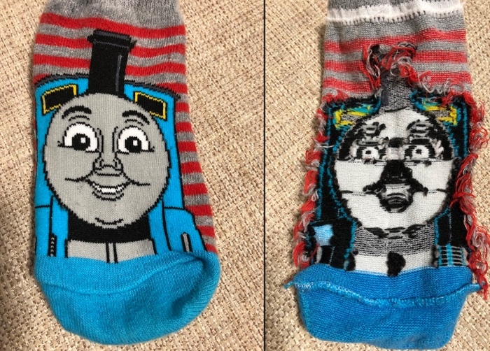 What are you ??? - Reddit, Socks, Thomas the Tank Engine