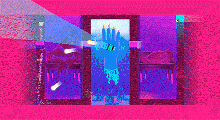 Three months waiting for the demo of this murderous hell. Do you think I should see a doctor? - Games, Free games, Инди, cat, , Vaporwave, GIF