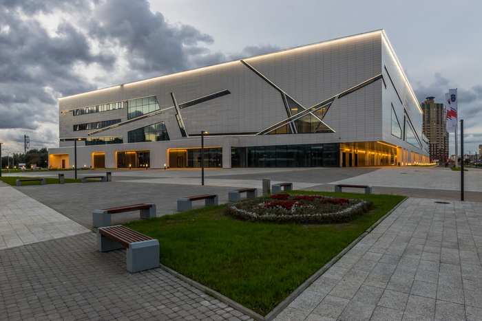 The new SKA hockey complex on Bolshevikov Avenue (Part 1) - Longpost, Interior, Hockey, Photographer, Belimov-Gushchin, Saint Petersburg, Ska
