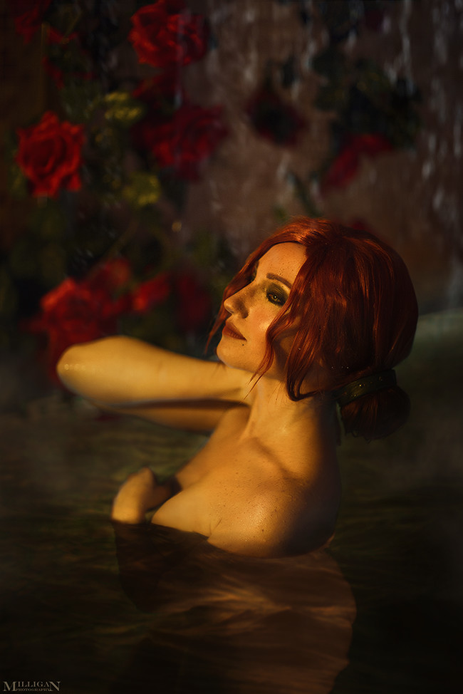 Triss Merigold - Rose of Memory! - Triss Merigold, Witcher, Cosplay, Milliganvick, Beautiful girl, Games, Redheads, Longpost