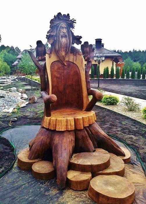 Gorgeous wood crafts - Tree, Wood carving, Woodworking, Wood products, Wood, Needlework, Handmade, Beautiful, Longpost