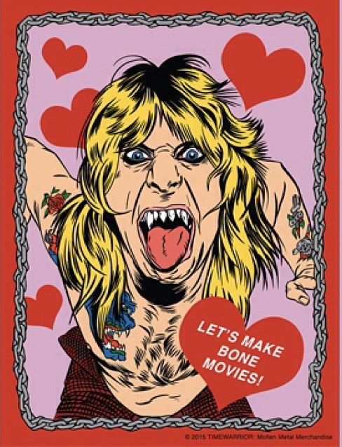 Cards for Valentine's Day with rock heroes - Postcard, Valentine, Valentine's Day, Rock, Metal, Humor, Longpost, Heavy metal