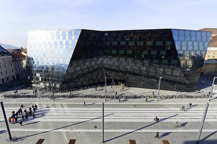 Freiburg University Library - My, Library, Studying at the University, Freiburg, Modern architecture, Longpost