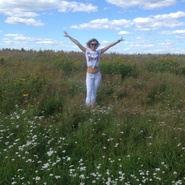 Summer in the countryside is a reason for happiness! - The photo, Village, Girls, Longpost