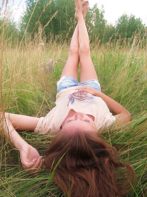 Summer in the countryside is a reason for happiness! - The photo, Village, Girls, Longpost