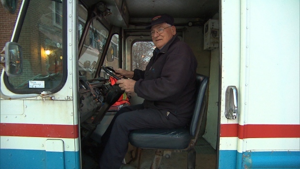 Milkman retired after 67 years - Milkman, Milk, Work, Pension, Canada, Montreal, For a long time