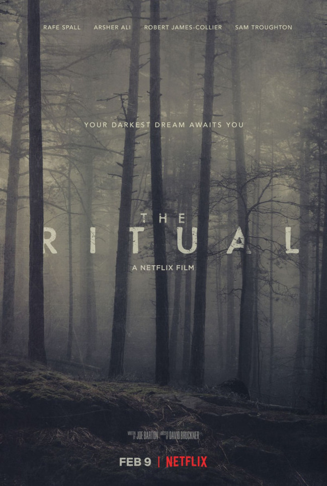 I advise you to watch The Ritual (The Ritual, 2017) - I advise you to look, Horror, Movies, Netflix, Ritual