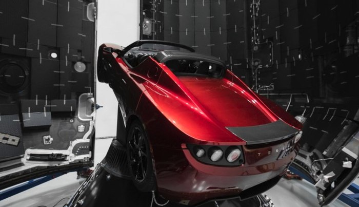 ,       Tesla , , Falcon Heavy, SpaceX, Tesla Roadster,    , 