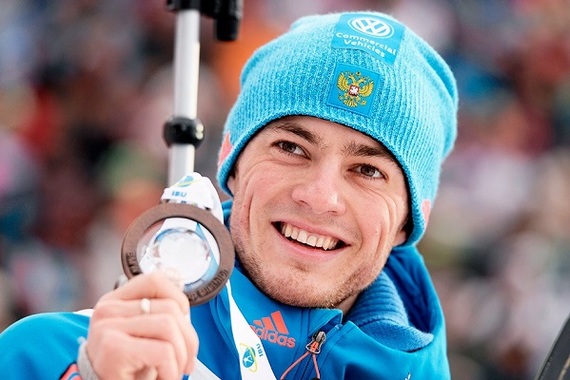 The SBR explained why Babikov ran away from journalists - , Humor, Biathlon, Skis, Anton Babikov