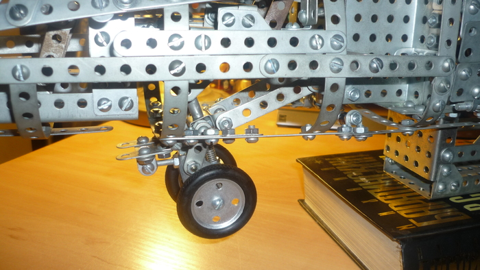 MI-24 from a metal constructor part 4 - My, Constructor, Stand modeling, Longpost