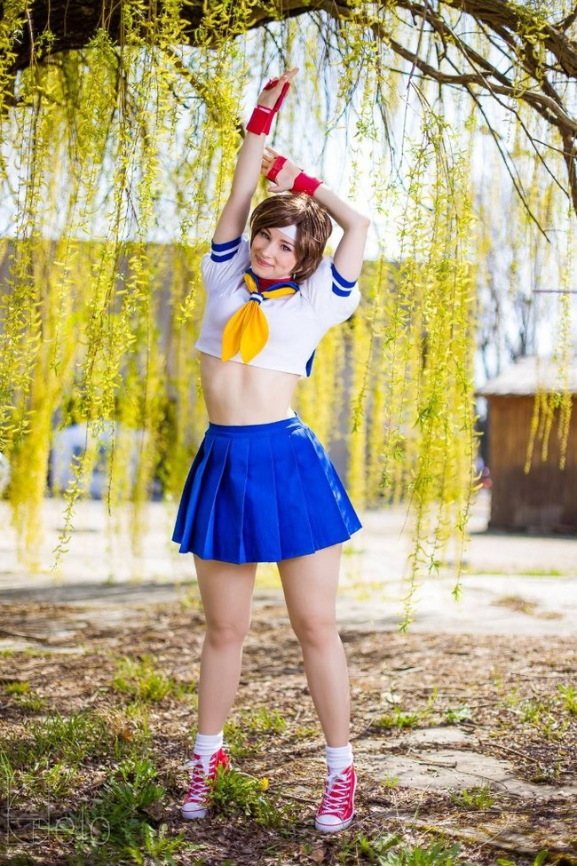 Cosplay girl: Enji Night - Cosplay, Beautiful girl, Longpost