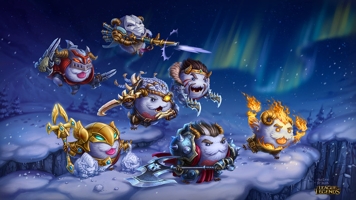 Poro champions - My, Art, Illustrations, Images, Liga Lenend, League of legends, Poro, LOL