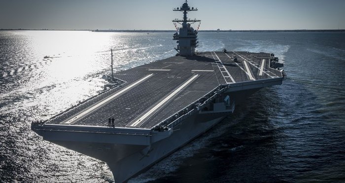 During testing of the latest super-heavy aircraft carrier CVN-78 Gerald Ford, many problems were identified. - Popular mechanics, Aircraft carrier, USA, news, Weapon