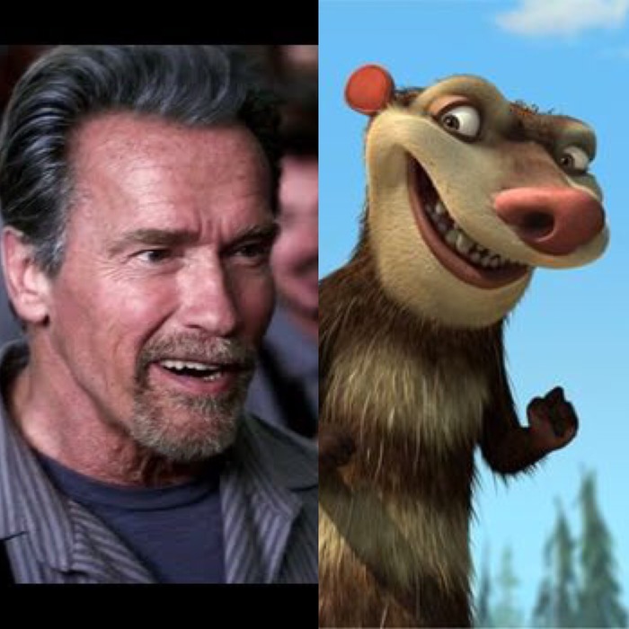 Incredible similarity - Twins, Similar, Arnold Schwarzenegger, Stars, Similarity