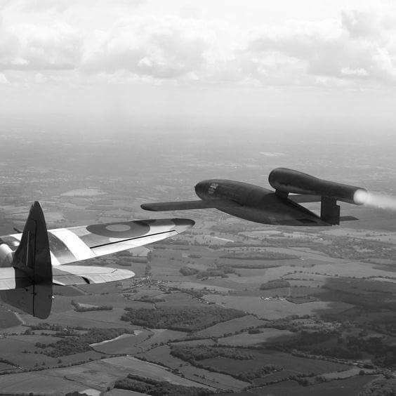 elegant solution - V-1, The Second World War, Spitfire, , England