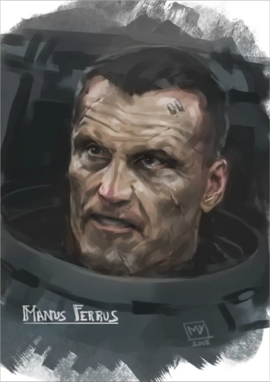 Ferrus Manus - Warhammer 40k, Wh Art, Primarchs