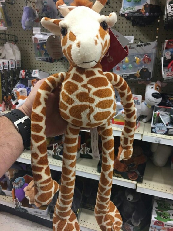 In what parallel reality did the designer see such giraffes? - Giraffe, Soft toy, I'm an artist - that's how I see it