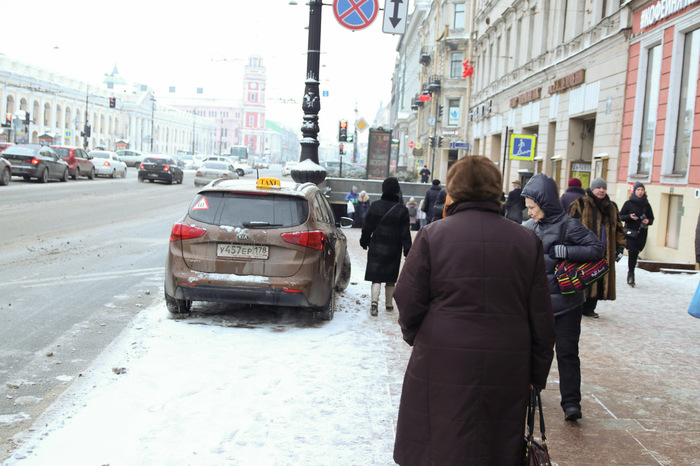 Герой парковки - Авто, Моё, Хамство, Автохам, Санкт-Петербург