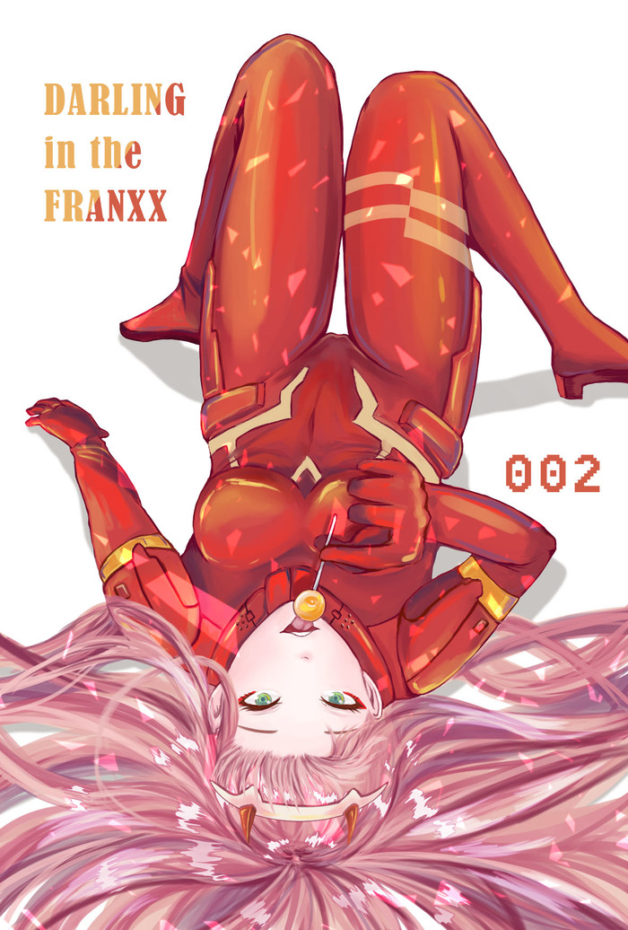 Zero two - , Zero two, Darling in the Franxx, Anime, Anime art