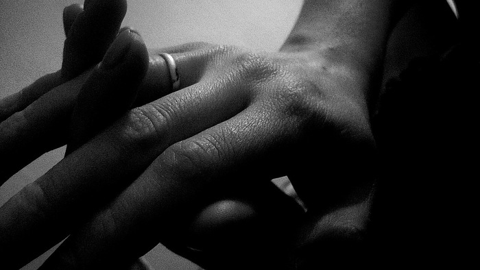 Tenderness - My, Hand, Husband, Black and white