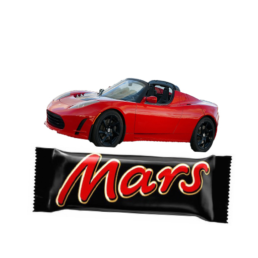 Near future - Mars, My, Future, Space, Elon Musk, Tesla