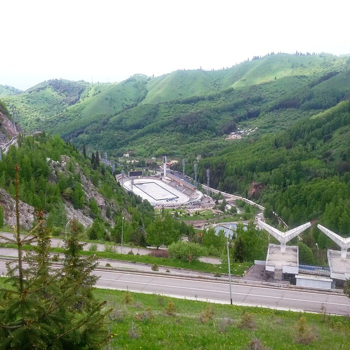 Medeo in summer - My, Medeo, Almaty, Chimbulak, The mountains, Summer