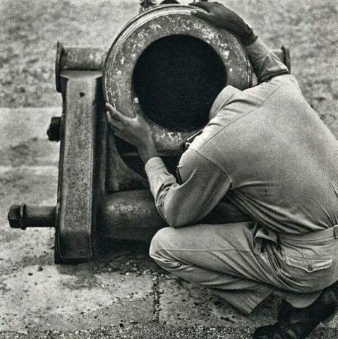 African gunner - Artillery, African American, Blacks