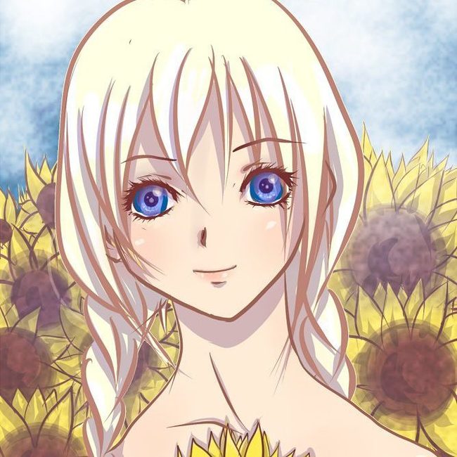 Slavya. And so different too... - Glorifying, Visual novel, Endless summer, Art, Longpost