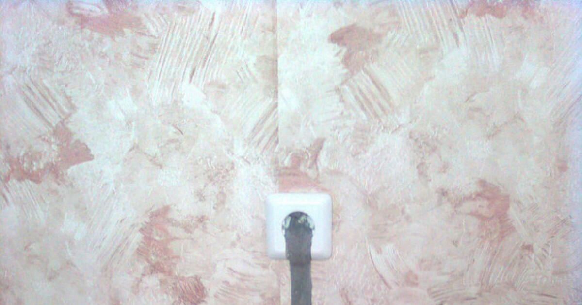 Сосед затеял ремонт и решил поделиться наливным полом | Пикабу