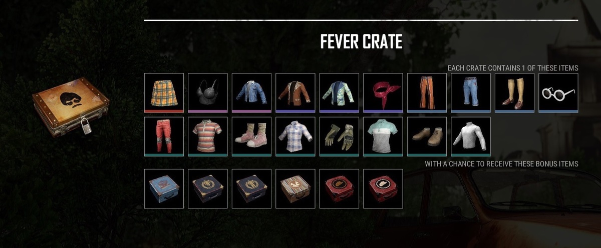 Lethal company мод на предметы. Fever Crate содержимое. Февер PUBG. Ящик лихорадка PUBG. Fever Crate PUBG.