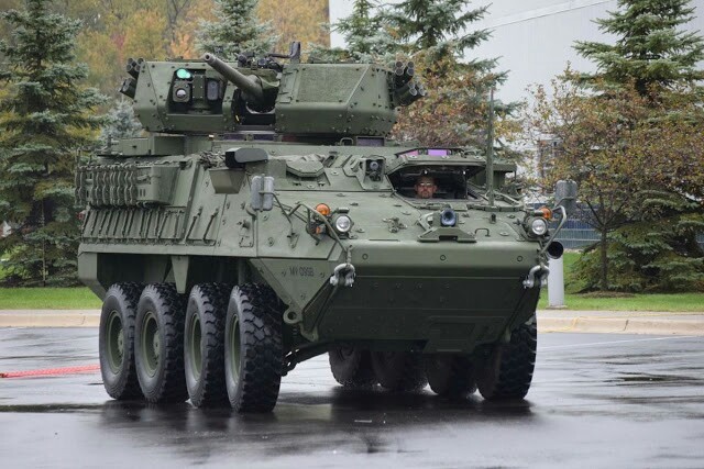 Новый XM1296 SDV в действии - Stryker, Армия США, Военная техника, НАТО, Видео, Длиннопост