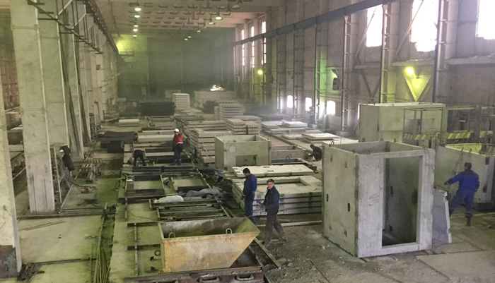 Precast concrete production in Russia - My, Precast concrete, Factory, Production