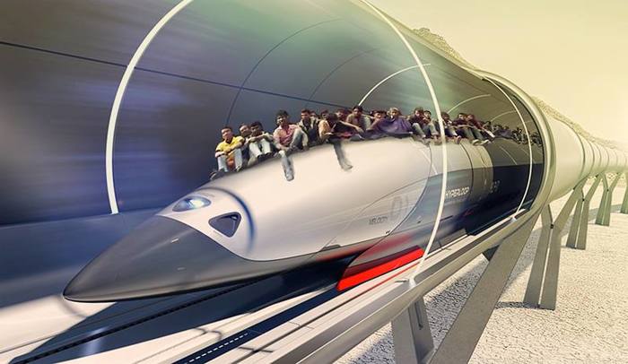 Billionaire Richard Branson proposed to build a Hyperloop transport system in India. - India, Hyperloop, news, A train, Richard Branson