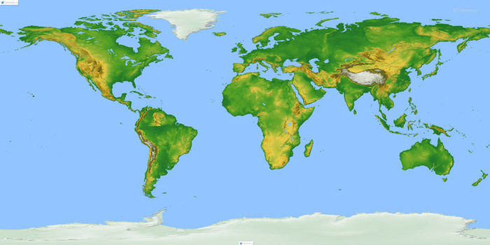 Antipodes map: карта, демонстрирующая противоположную точку Земли - Карта мира, Земля, Антипод, Длиннопост