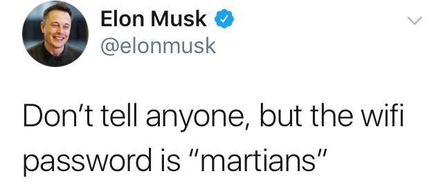 Пароль от Wi-fi