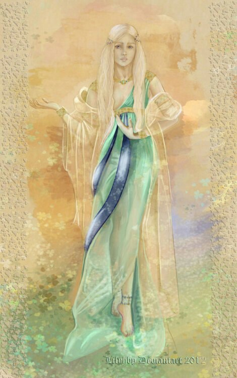 Дени в квартийском одеянии