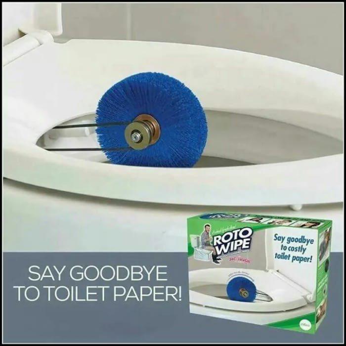 Say goodbye to toilet paper! - Toilet paper, Alternative