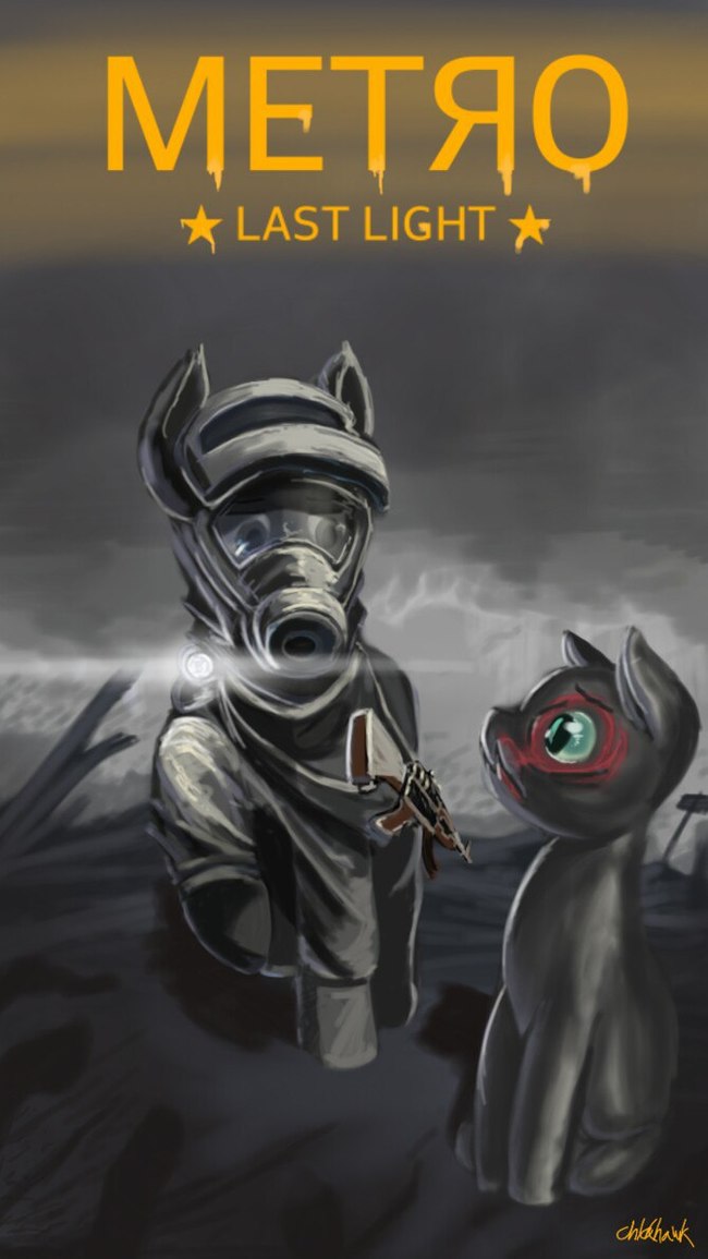 Metro 2033 - My little pony, Metro, Metro, Metro: Last Light, Games, Ponification