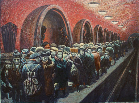 Nonconformist artist Vasily Kolotev and his anti-Soviet painting - Artist, , Nonconformist, Longpost