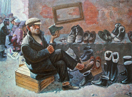 Nonconformist artist Vasily Kolotev and his anti-Soviet painting - Artist, , Nonconformist, Longpost