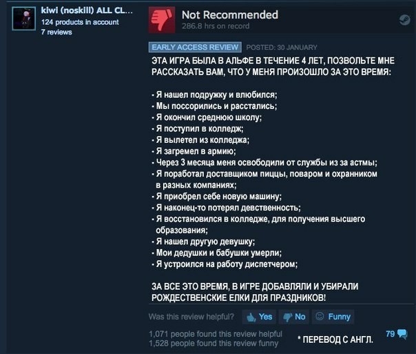 Steam review - DayZ, Failure, Review, Review, Steam