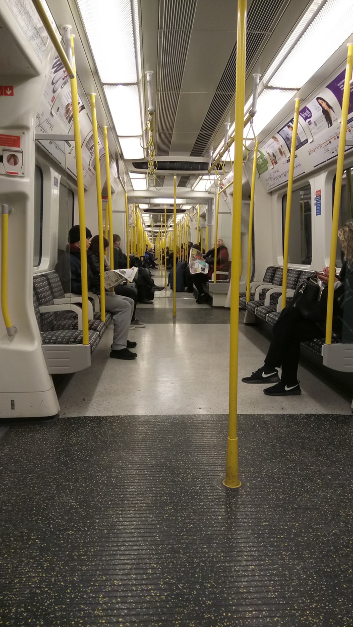 Just London Underground (tube) Baker Street station. The station was opened in 1863 - My, London, Metro, Longpost