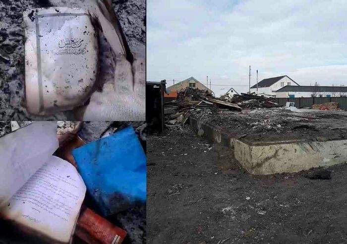 Everything burned down except the Koran: House in Astana burned to the ground - Koran, Islam, Allah, Fire, Miracle, Religion, God
