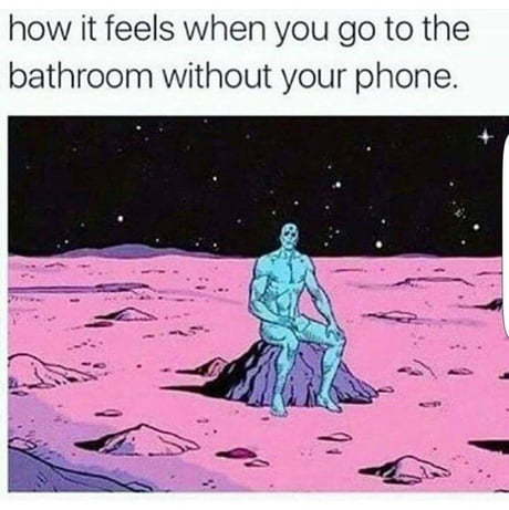 It's familiar to everyone - Toilet, 9GAG, Smartphone, The keepers