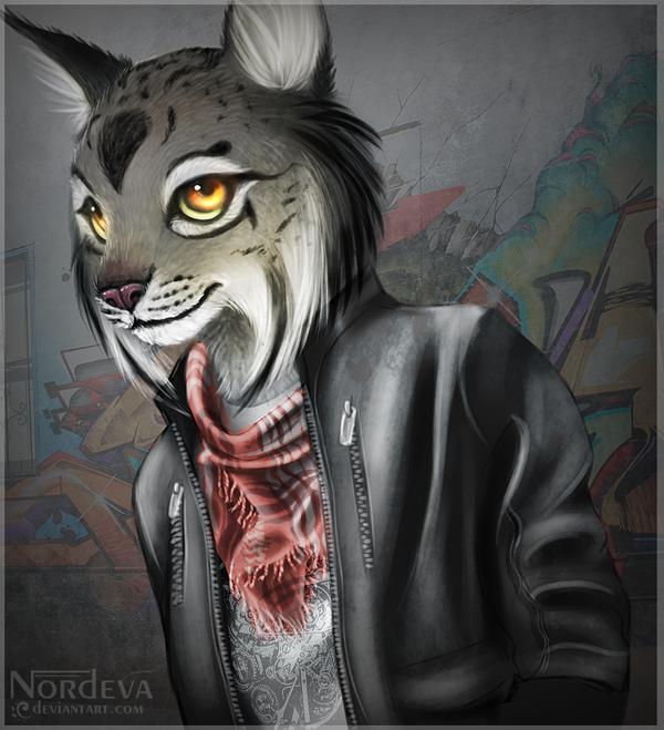 Sharp - Furry, Nordeva, Furry art, Furry feline