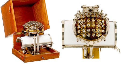 One of the first typewriters - Typewriter, Ball, Typewriter