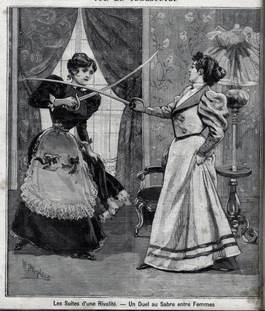 duels - Story, Duel, Female, Longpost, Women