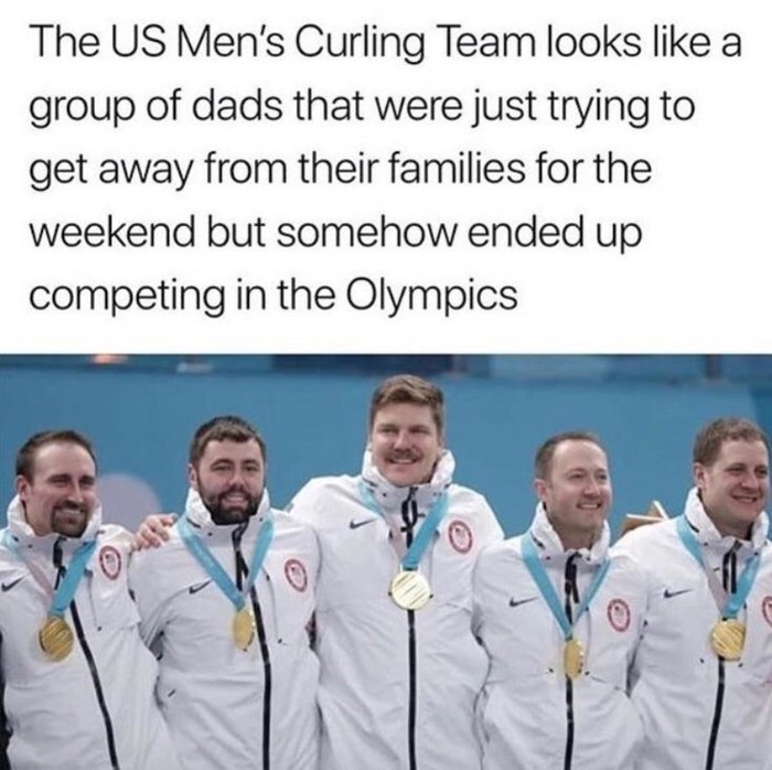 I suspect this is how it all started. - USA, Sport, Olympiad, Curling, National team, Medalists