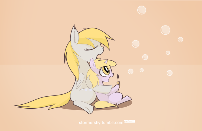    Derpy Hooves, Dinky Hooves, My Little Pony