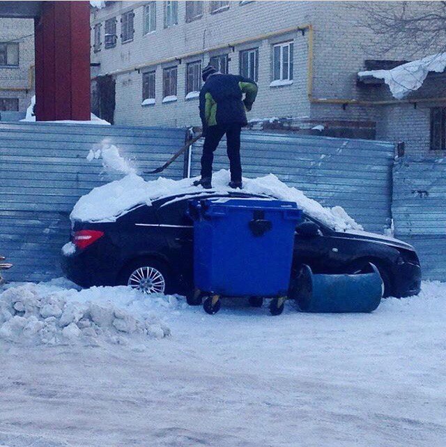 Суровые Ульяновские водители